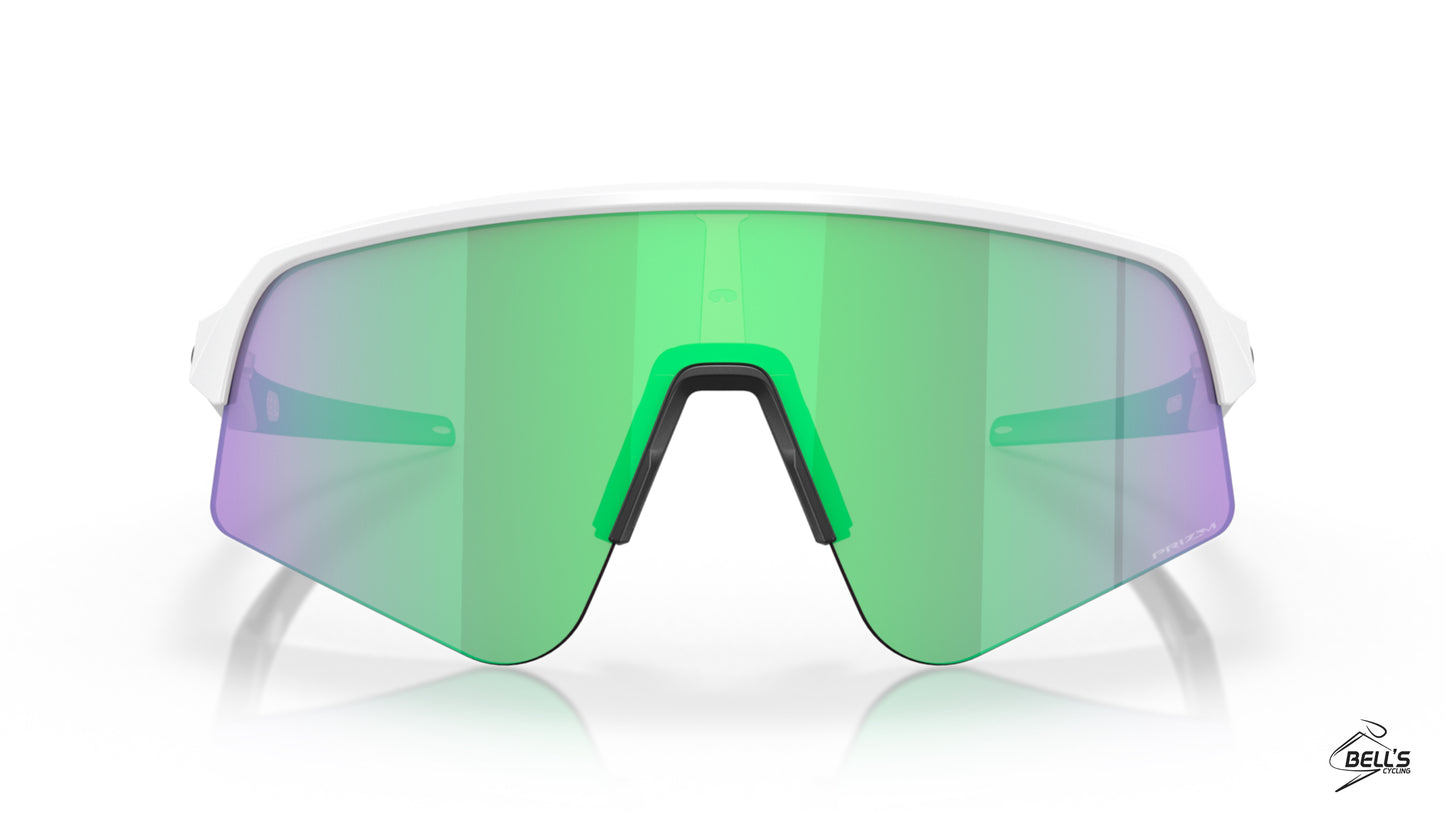 Oakley Sutro Lite Sweep Prizm Road Jade Lenses/ Matte White Frame