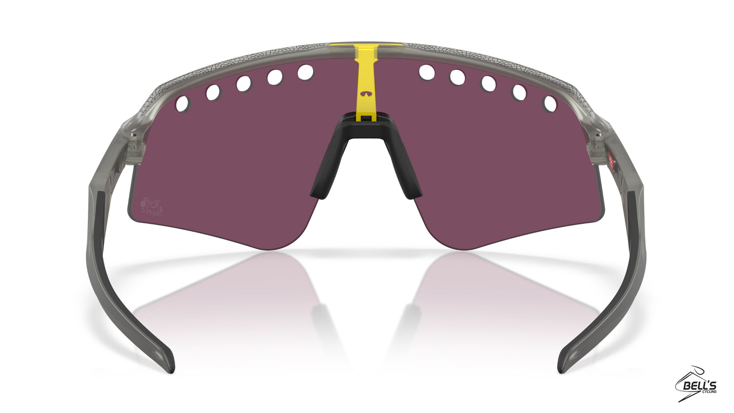 Oakley Sutro Lite Sweep Prizm Road Black Lense / Tour De France Matte Grey Ink Frame