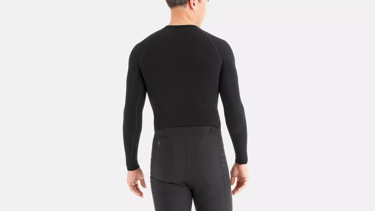 Men's Merino Seamless Long Sleeve Base Layer
