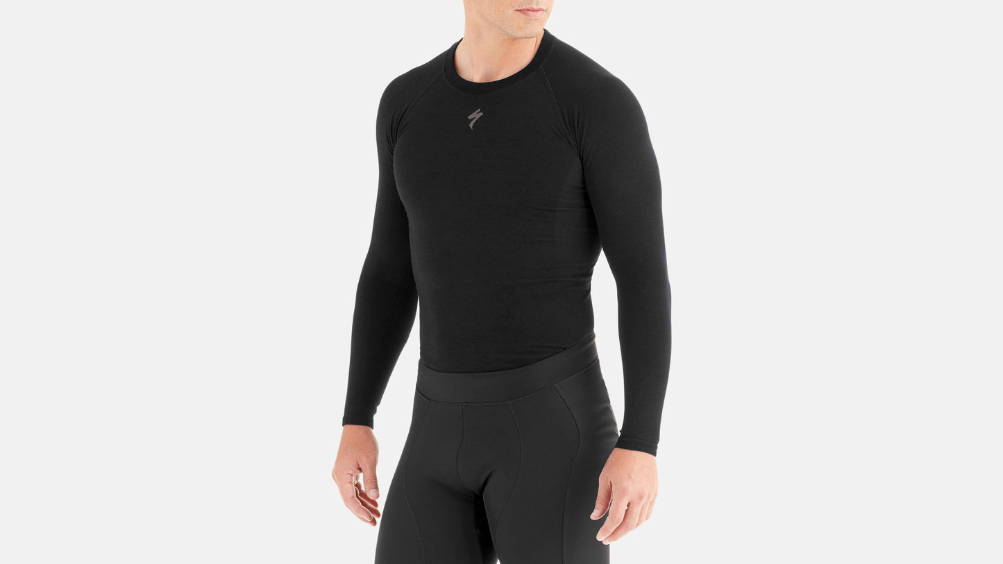 Men's Merino Seamless Long Sleeve Base Layer