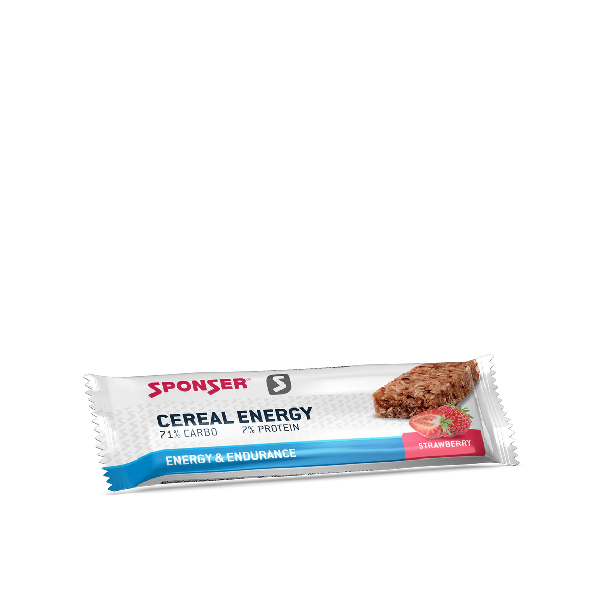 SPONSER CEREAL ENERGY BAR STRAWBERRY 40G