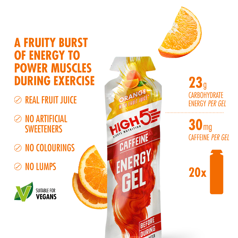 High 5 Energy Gel Caffeine