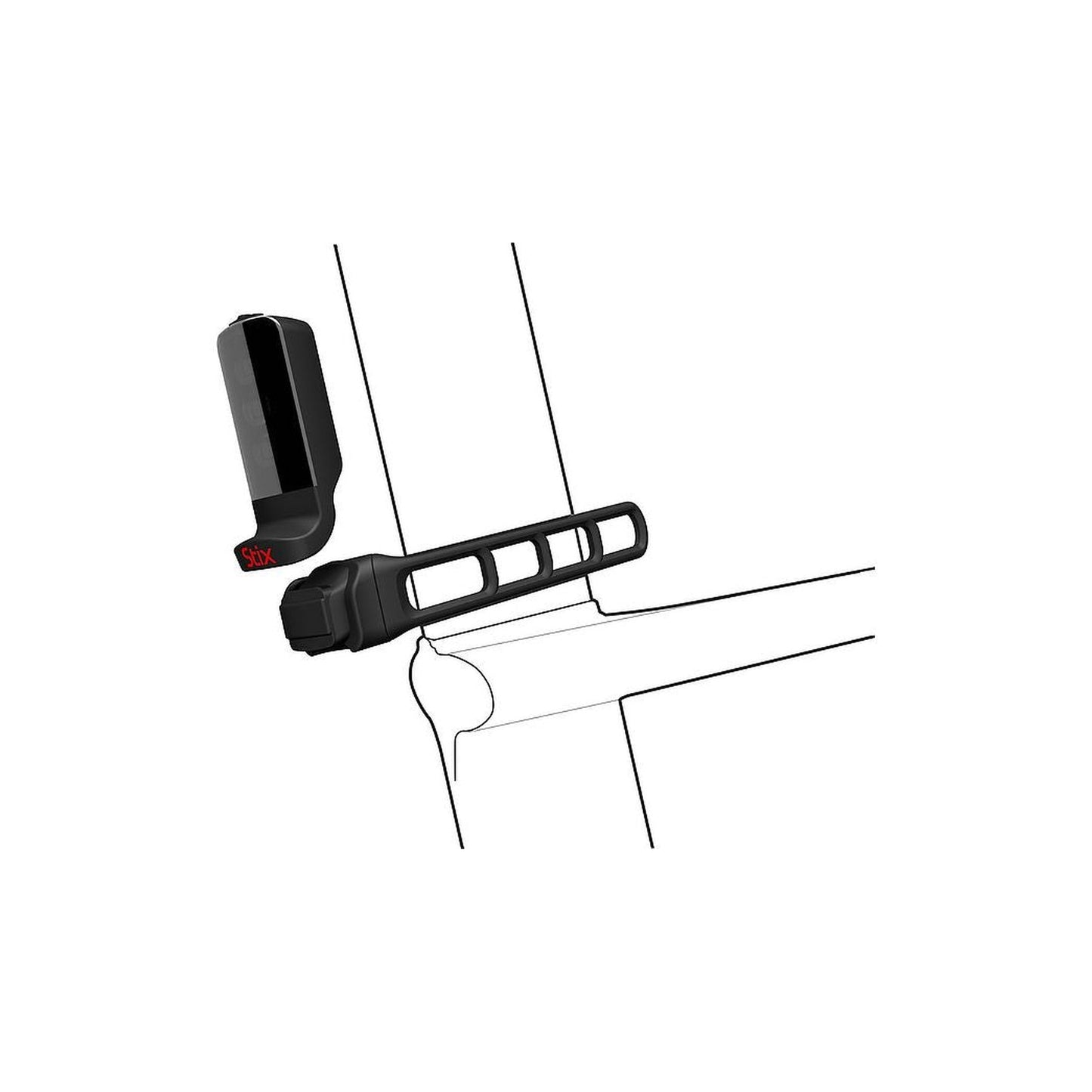 STIX AERO STRAP MOUNT BLK-Bells-Cycling-Specialized