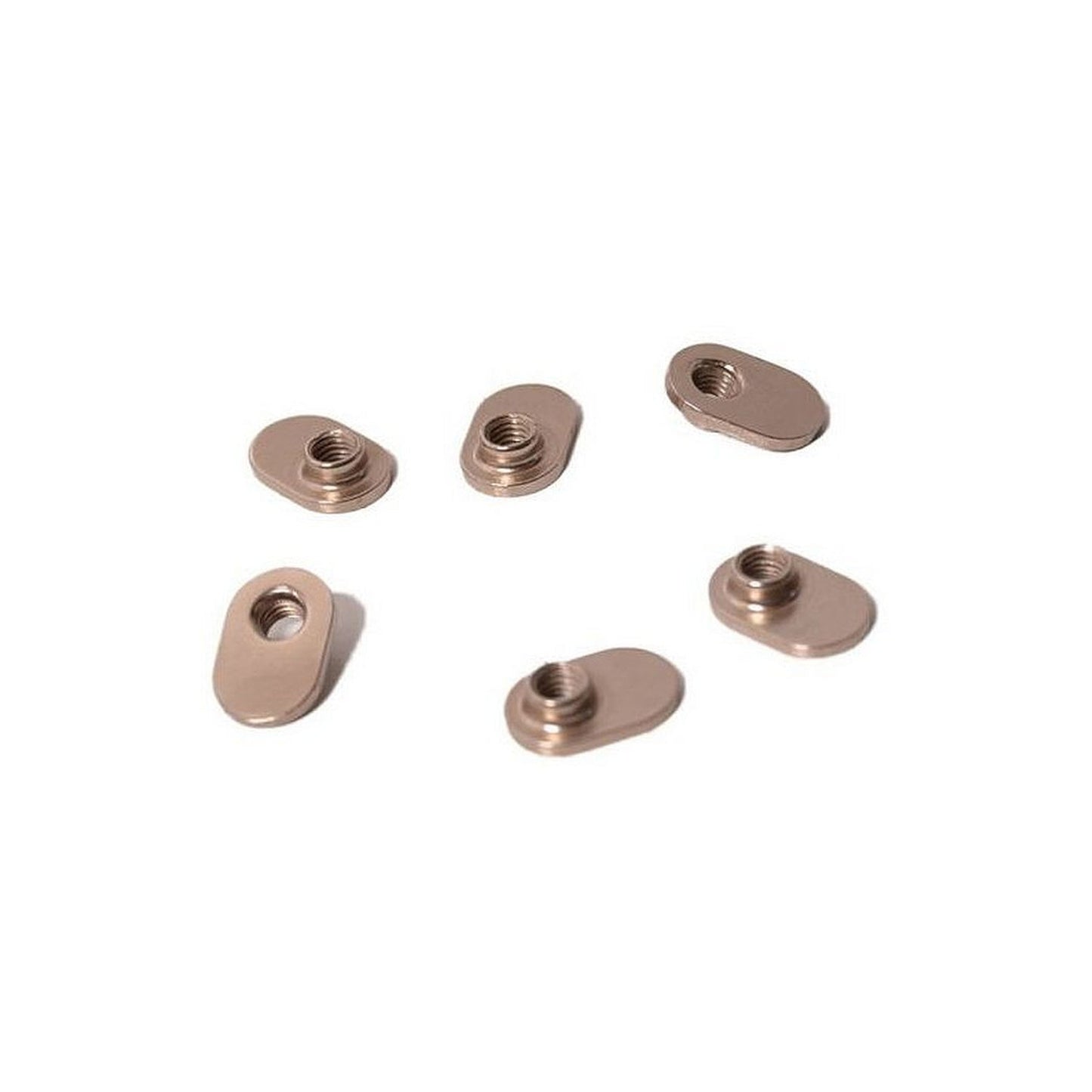 SW 6/SUB6 REPLACEMENT TI/ALLOY T-NUTS 6PCS-Bells-Cycling-Specialized