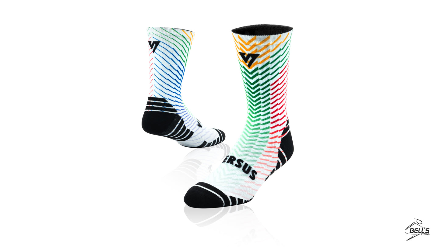 South African Stripes Active Crew Socks