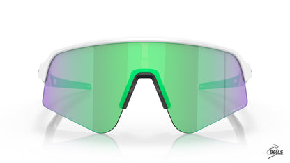 Oakley Sutro Lite Sweep Prizm Road Jade Lenses/  Matte White Frame