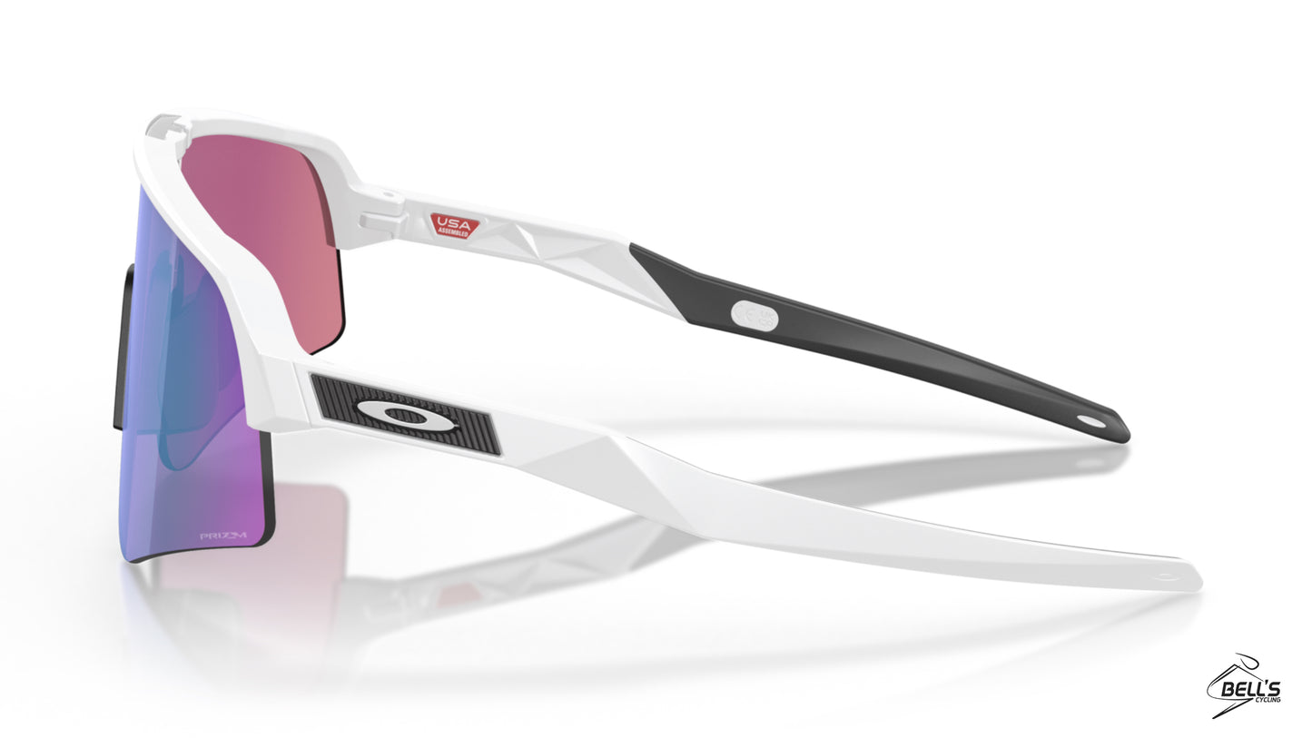 Oakley Sutro Lite Sweep Prizm Road Jade Lenses/  Matte White Frame
