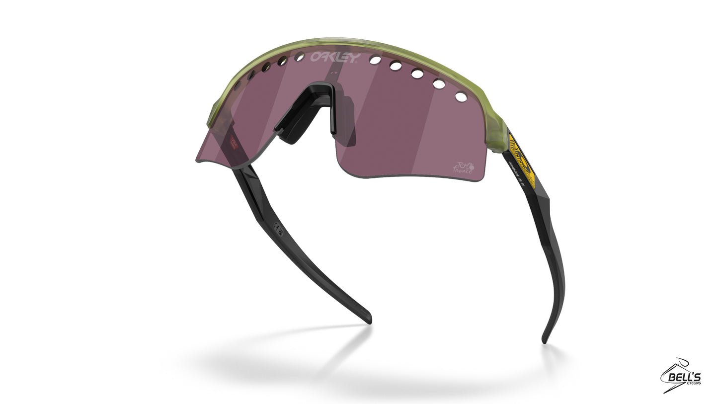 Oakley Sutro Lite Sweep Prizm Road Black Lenses / Transparent Fern Frame