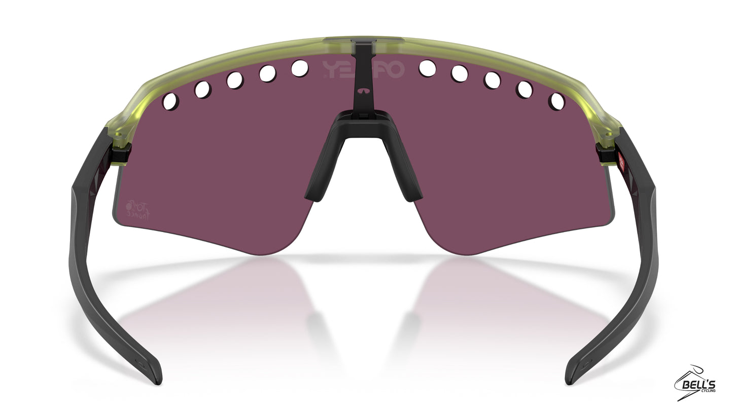 Oakley Sutro Lite Sweep Prizm Road Black Lenses / Transparent Fern Frame
