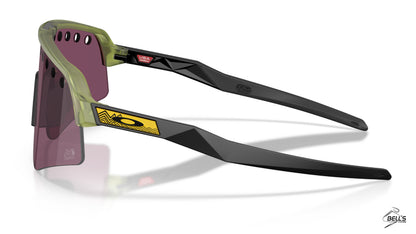 Oakley Sutro Lite Sweep Prizm Road Black Lenses / Transparent Fern Frame