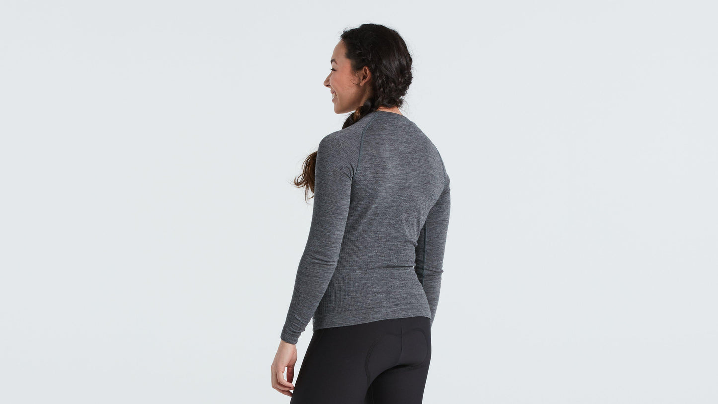 Women's Merino Seamless Long Sleeve Base Layer