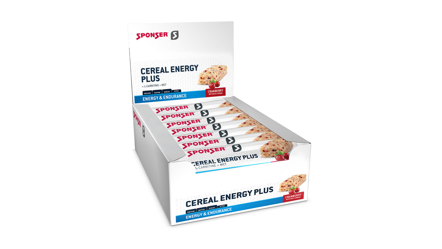 Sponser Cereal Energy Plus Cranberry