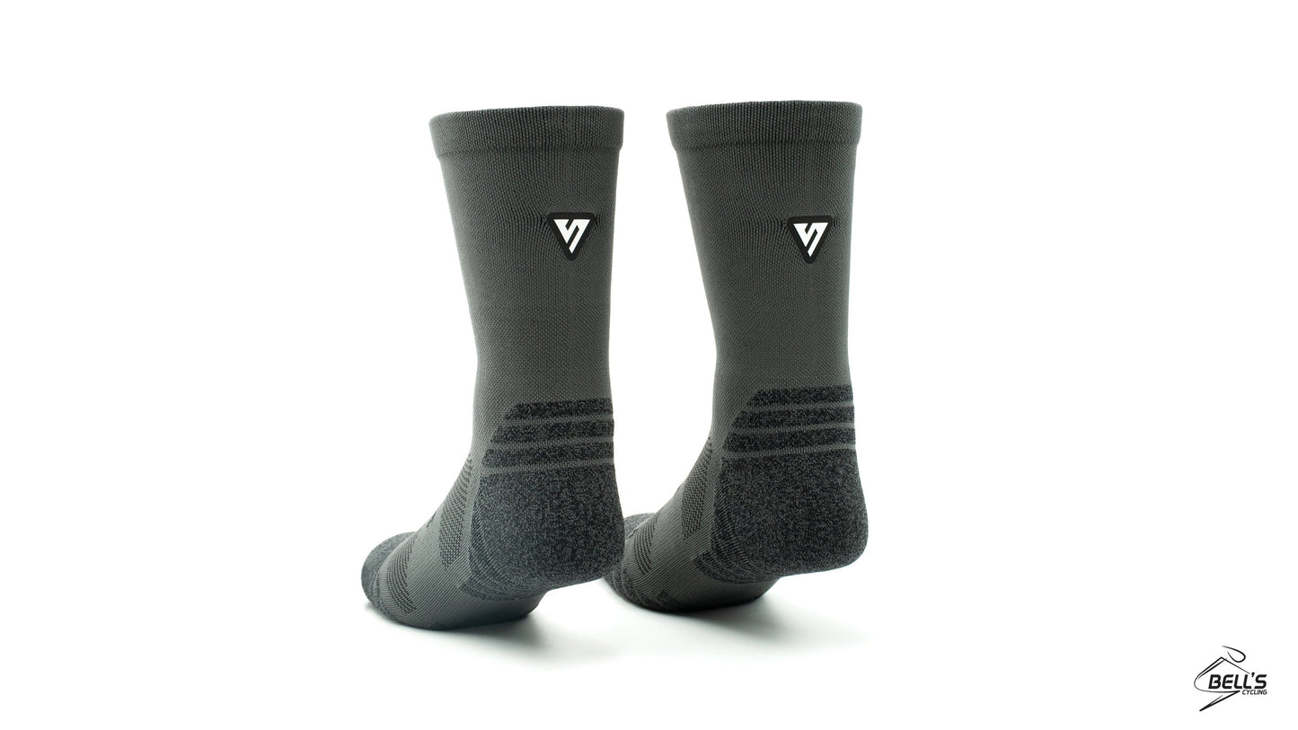 Classic Charcoal Active Crew Tab Socks