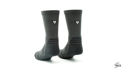 Classic Charcoal Active Crew Tab Socks