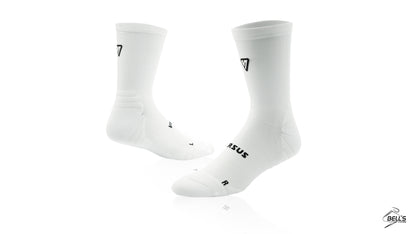 Classic White Active Crew Tab Socks