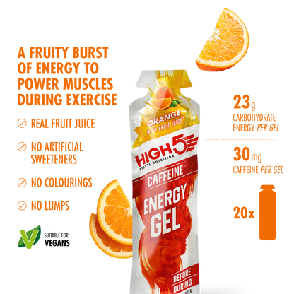 High 5 Energy Gel Caffeine