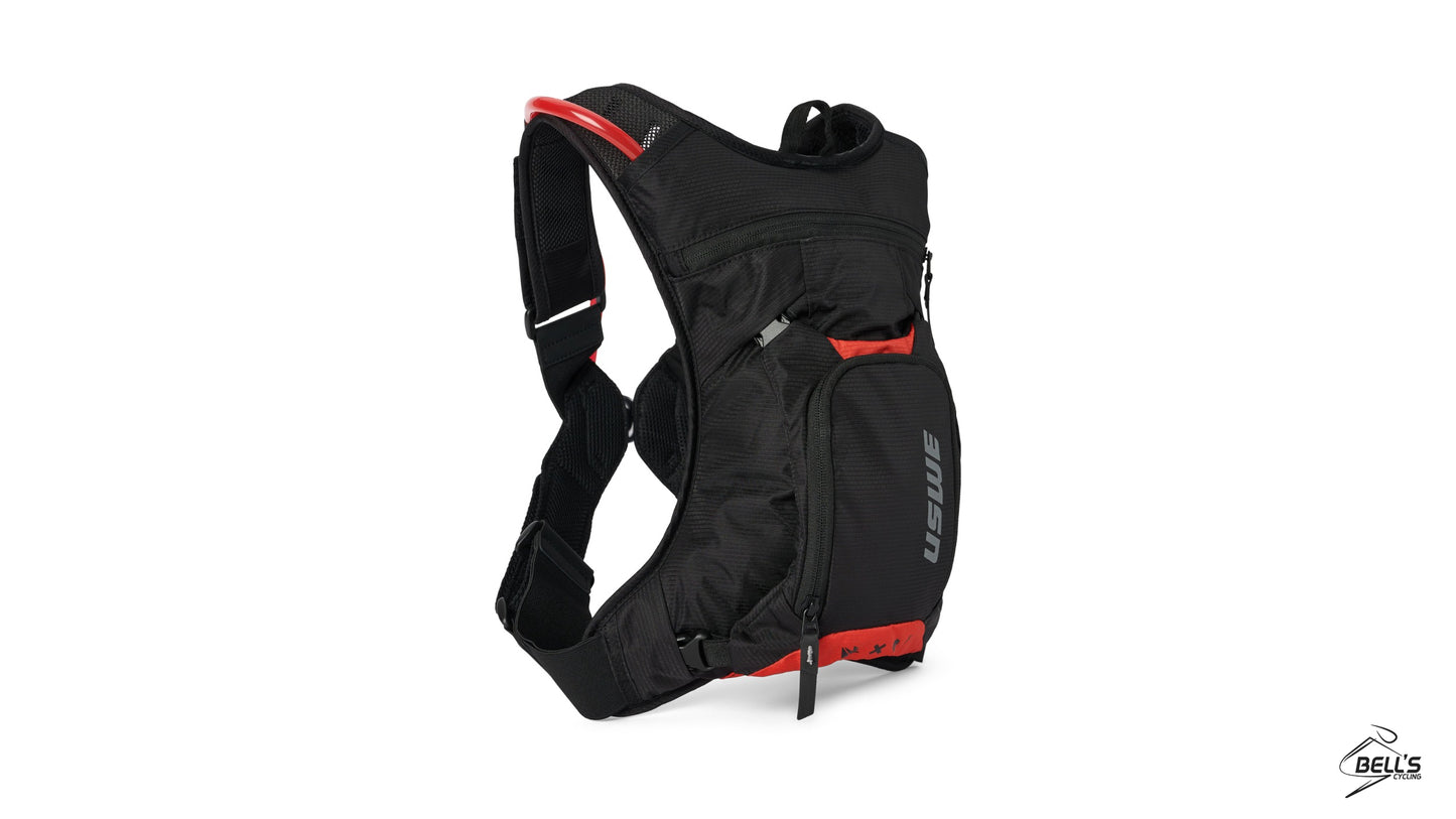 USWE MTB HYDRO 3L Hydration Pack Black/Red