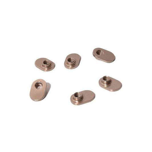 SW 6/SUB6 REPLACEMENT TI/ALLOY T-NUTS 6PCS-Bells-Cycling-Specialized