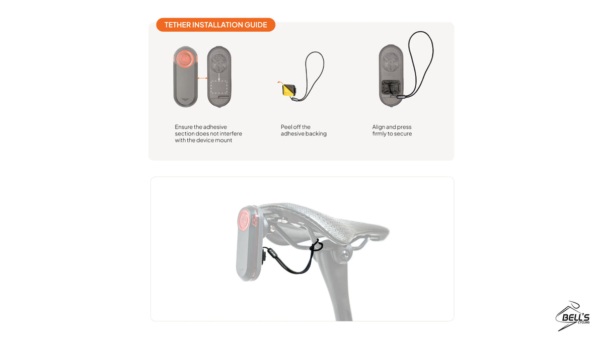 Forza Varia/Magene Radar Light Mount For Specialized Saddles With Swat Mount Holes