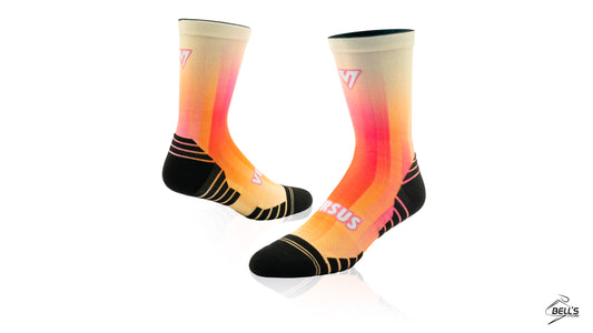 Sunset Sorbet Active Crew Socks