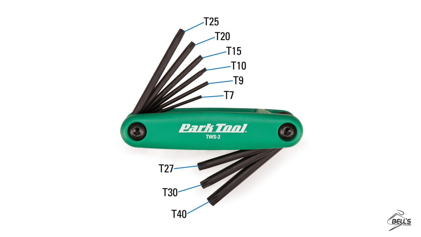 Park Tool Fold-Up Torx®-Compatible Wrench Set