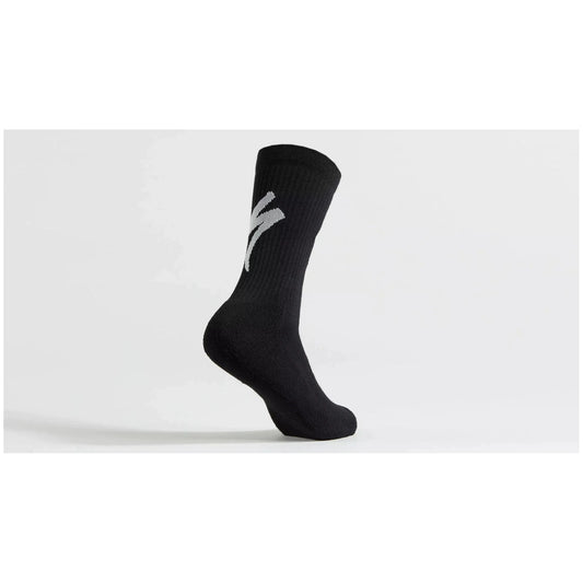 Techno MTB Tall Logo Socks-Bells-Cycling-Specialized