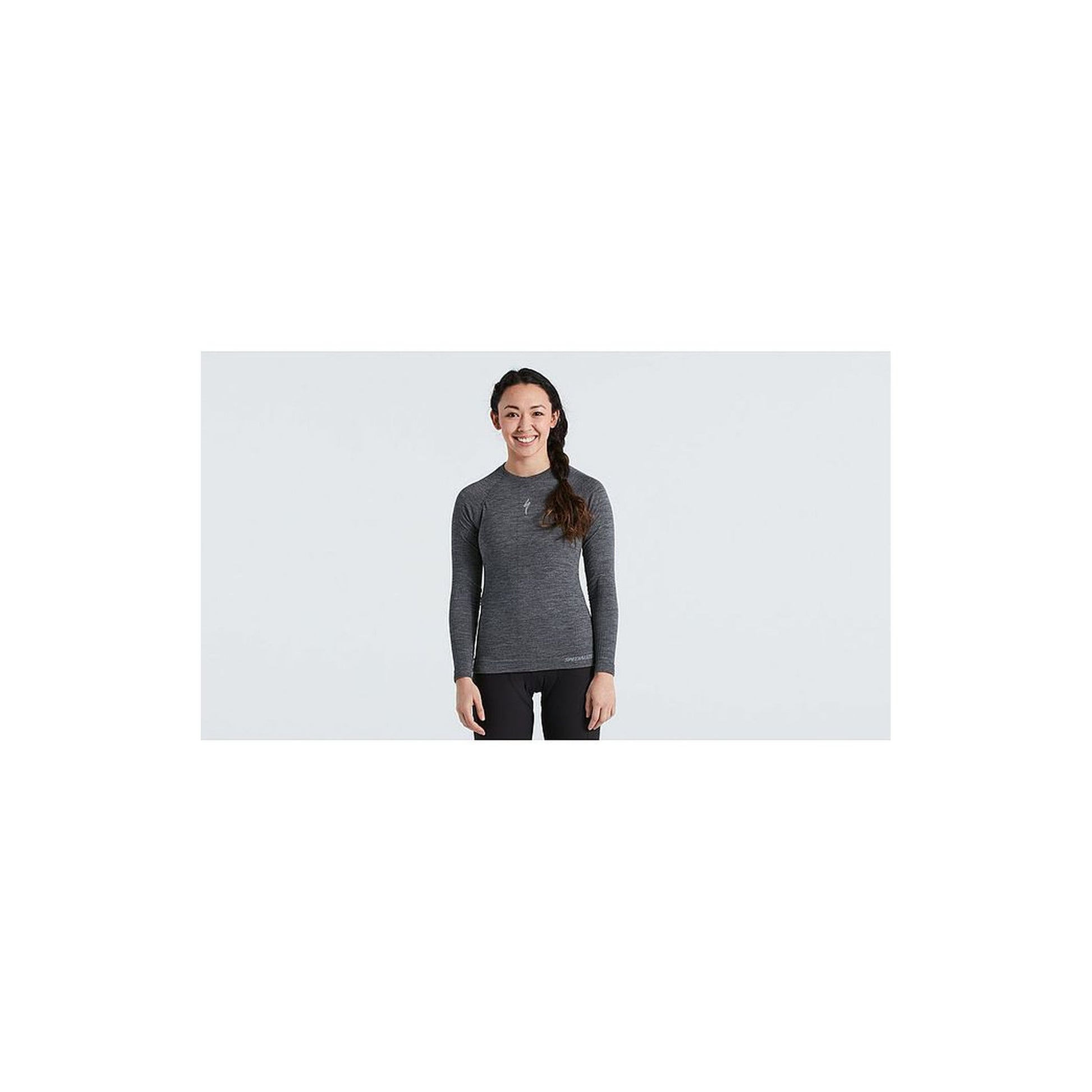 Women's Merino Seamless Long Sleeve Base Layer-Bells-Cycling-Specialized